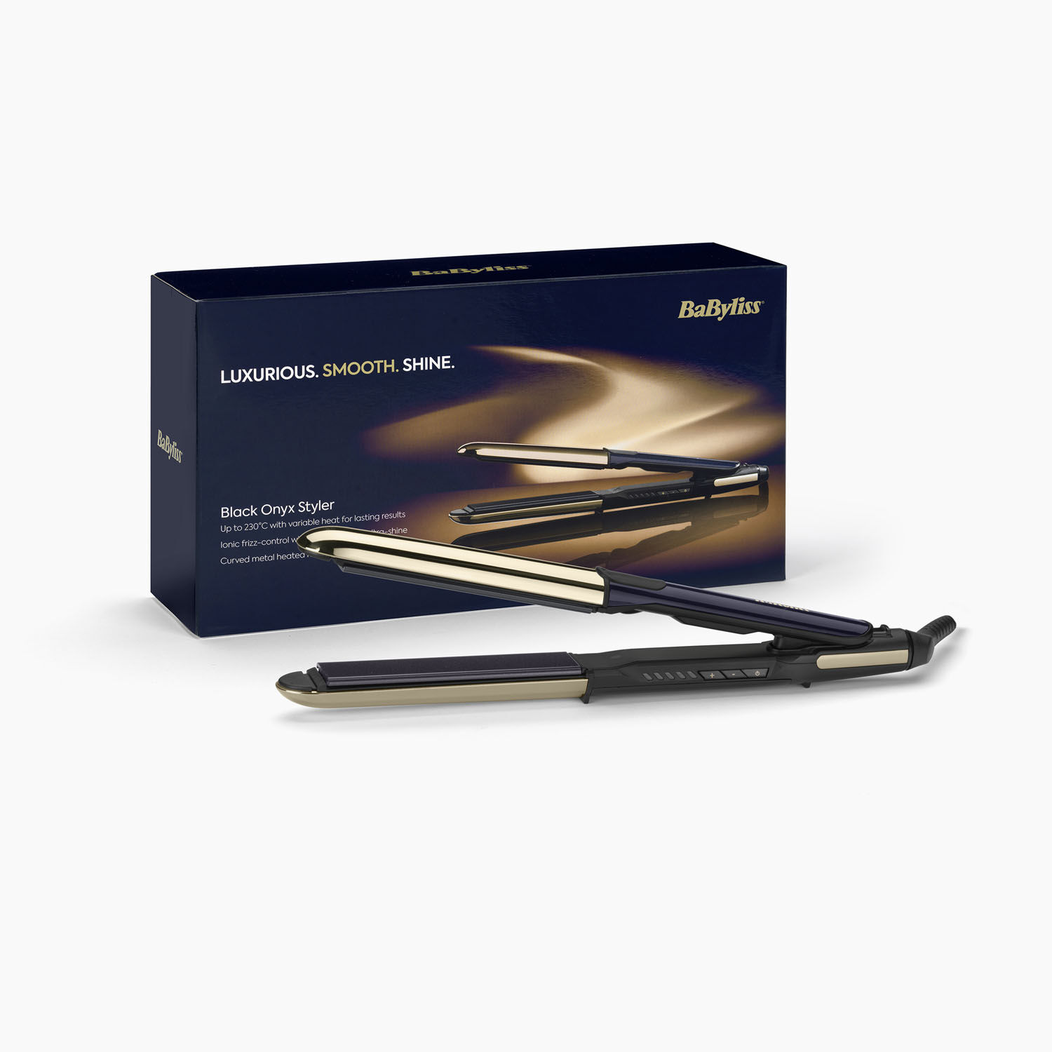 Black Onyx Styler and packaging